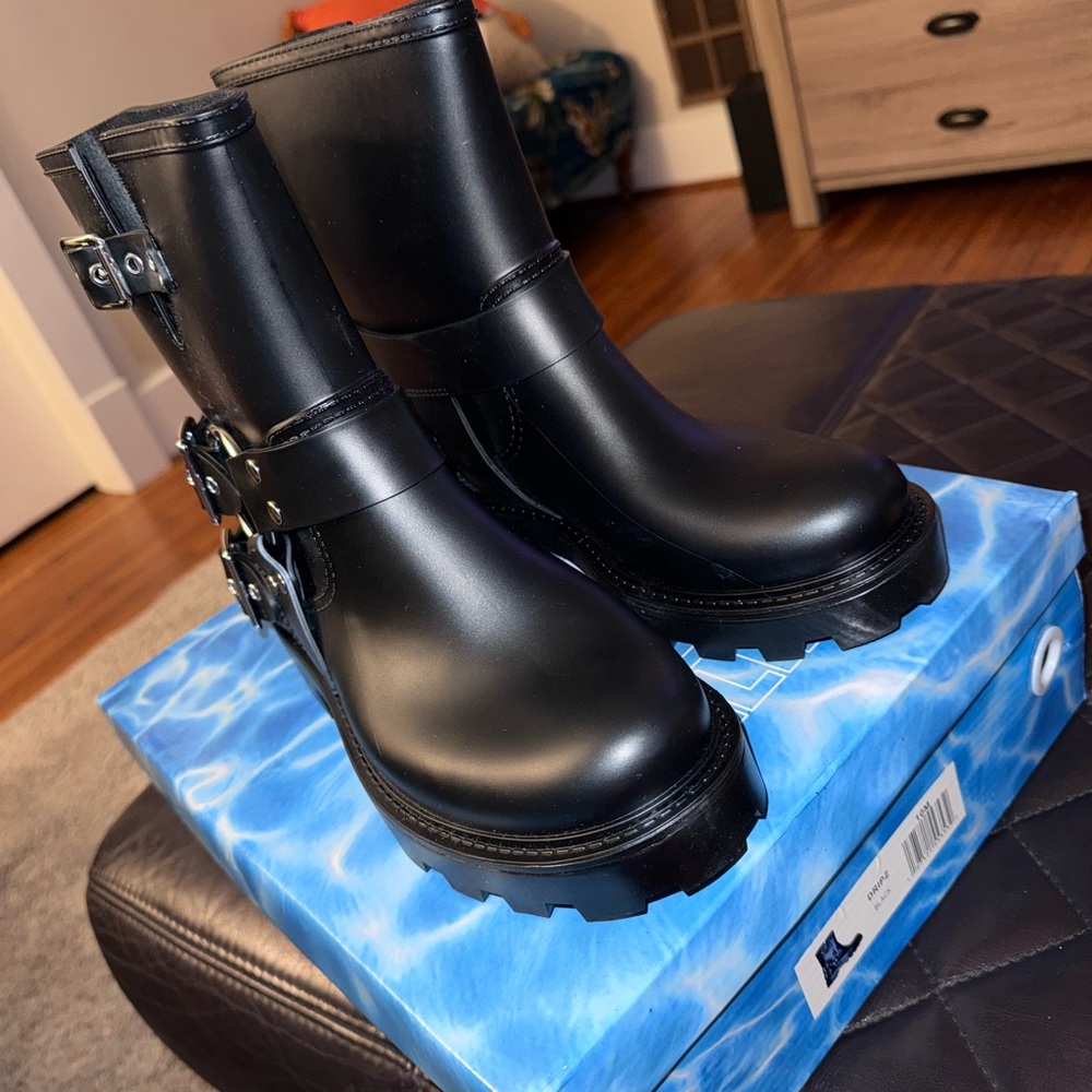 Jeffrey Campbell Black Winter & Rain Boots